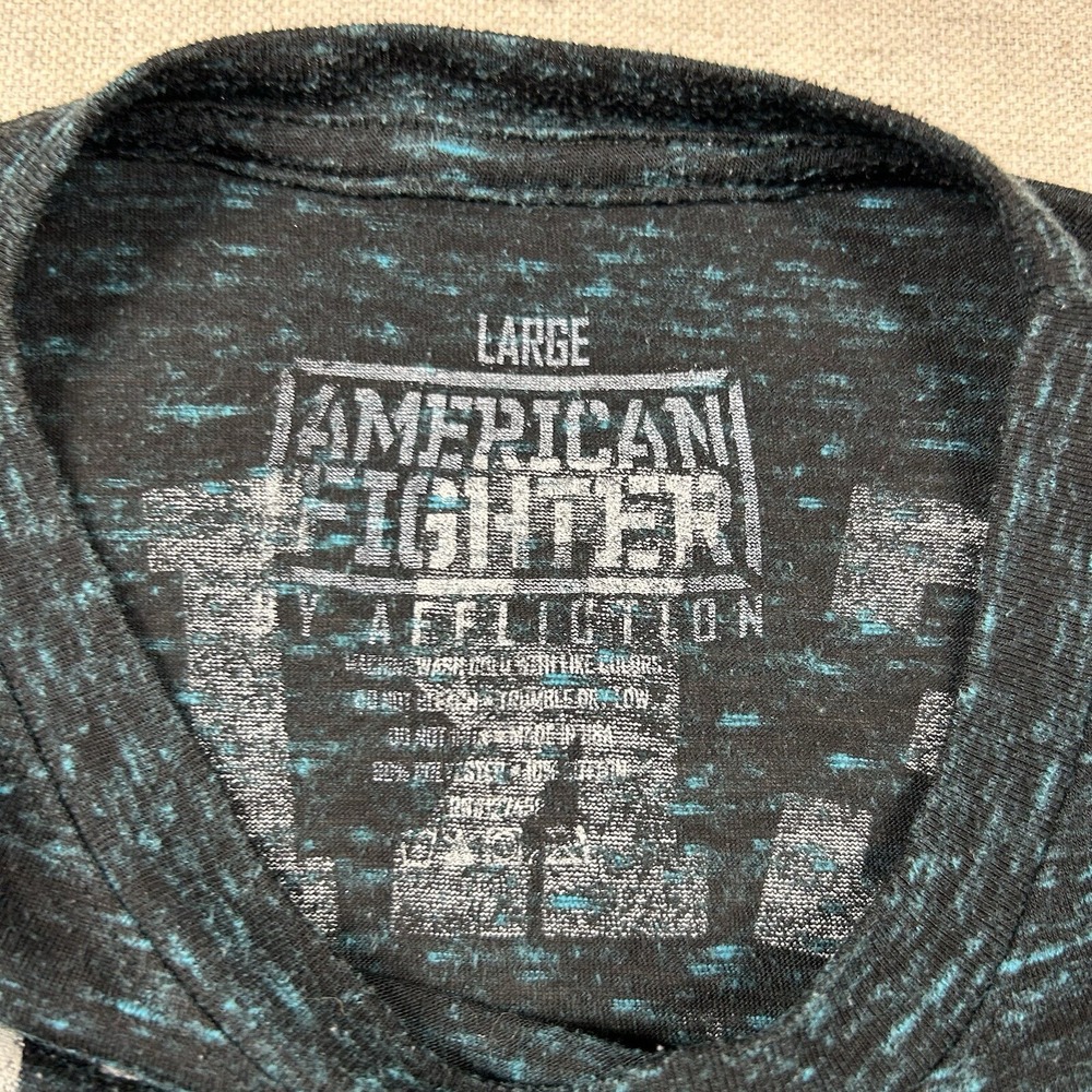 American Fighter Affliction Shirt Mens L Soft Knit Lightweight Training Division - Picture 4 of 8